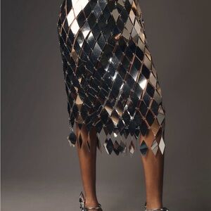 Anthropologie paillette skirt. Never worn.